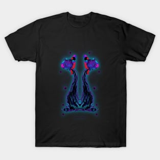 Aquarius 4c Black T-Shirt